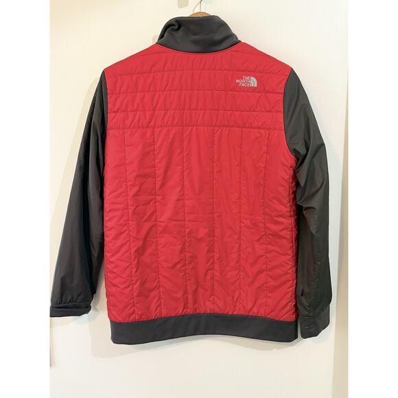 The North Face Reversible Mount Chimborazo Full Zip Jacket Boys XL Red - Picture 5 of 7